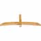 Ekena Millwork Bellingham Rough Sawn Timber Gable Bracket, Western Red Cedar, 72"W x 27"H x 4"D x 4"F, 9/12 Pitch GBW072X27X0404BEL00RWR - alternate 2